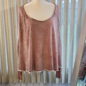 WE THE FREE Pink Top